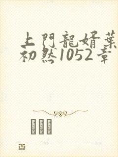 上门龙婿叶辰萧初然1052章