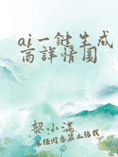 ai一键生成电商详情图