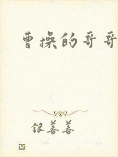 曹操的哥哥是谁