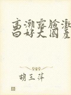 高潮露脸激情对白好大国产