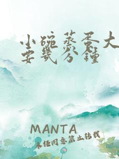 小碗蒸蛋大概需要几分钟