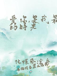 爱你,是我最好的时光
