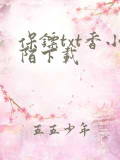 保镖txt香小陌下载