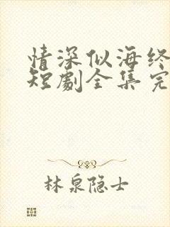 情深似海终成空短剧全集完整版