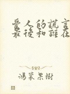 爱人的谎言向阳最后和谁在一起了?