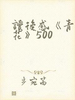 读后感《青铜葵花》500