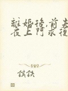 离婚后,前夫连夜上门求复婚小说完整