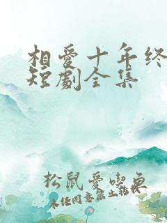 相爱十年终成空短剧全集