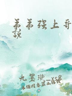 弟弟强上哥哥小说