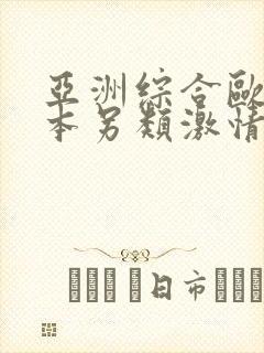 亚洲综合欧美日本另类激情