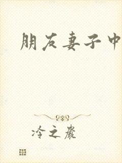 朋友妻子中字