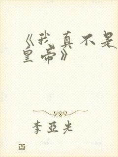 《我真不是木匠皇帝》