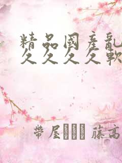 精品国产乱码久久久久久软件免费