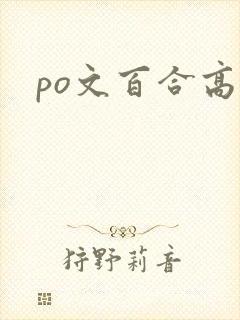 po文百合高h