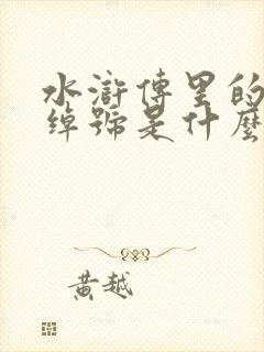 水浒传里的柴进绰号是什么