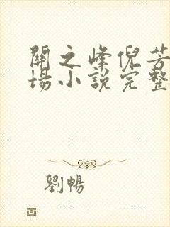 关之峰倪芳芳官场小说完整版