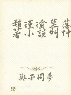 赵瑾瑜慕落雪原著小说叫什么名字