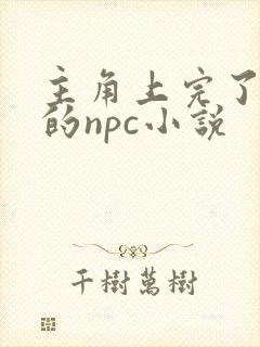 主角上完了所有的npc小说