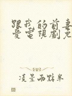 跟我的前妻谈恋爱电视剧免费观看