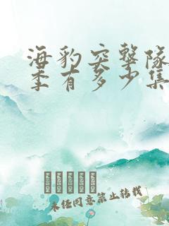 海豹突击队第一季有多少集