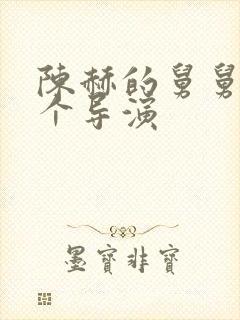 陈赫的舅舅是哪个导演