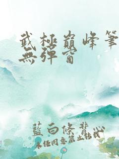 武极巅峰笔趣阁无弹窗