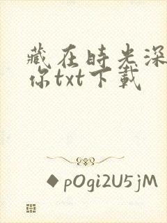 藏在时光深处的你txt下载