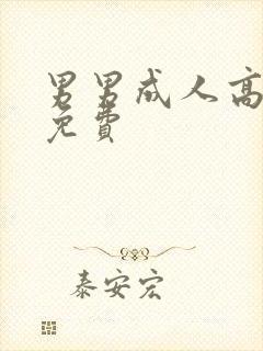 男男成人高潮片免费
