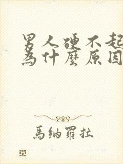 男人硬不起是因为什么原因