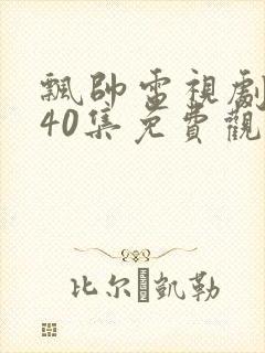 飘帅电视剧连续40集免费观看全集