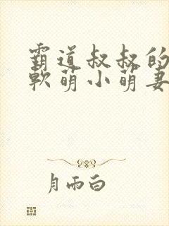 霸道叔叔的娇宠软萌小萌妻小说全文