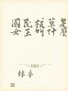 国民校草是女生女主叫什么