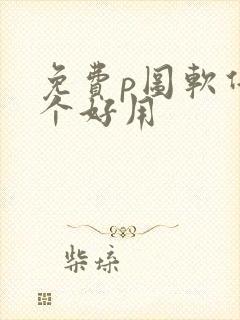 免费p图软件那个好用