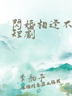 闪婚相逢不相识短剧