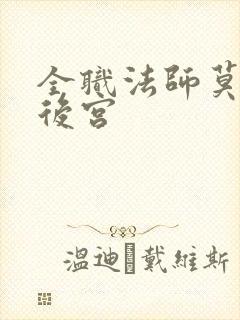 全职法师莫凡的后宫