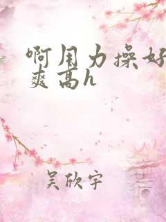 啊用力操好大好爽高h