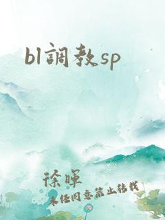 bl调教sp