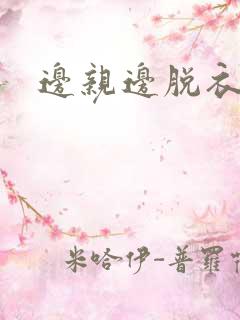 边亲边脱衣服.