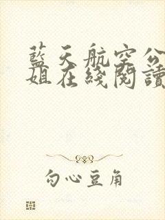 蓝天航空公司空姐在线阅读
