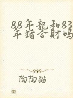 88年龙和83年猪合财吗