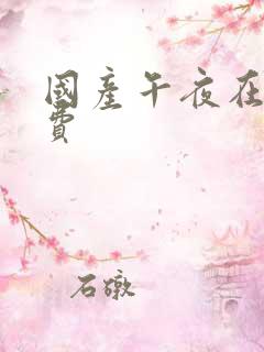 国产午夜在线免费 国产午夜在线免费