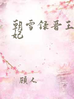 朝雪录晋王与瑾妃