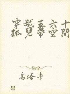 穿越五六十年代孤儿带空间的小说