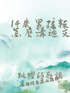 14岁男孩叛逆怎么沟通交流
