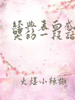 经典表白感动到哭的一段话