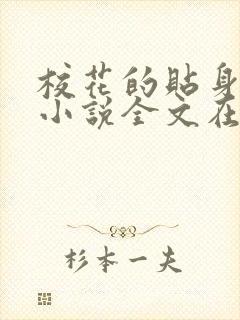 校花的贴身高手小说全文在线阅读