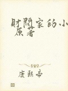 财阀家的小儿子 原著