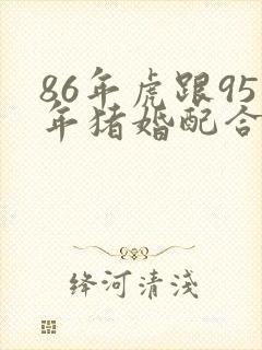 86年虎跟95年猪婚配合适吗