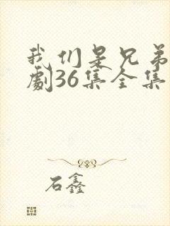 我们是兄弟电视剧36集全集播放