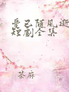 爱已随风逝沈凝短剧全集